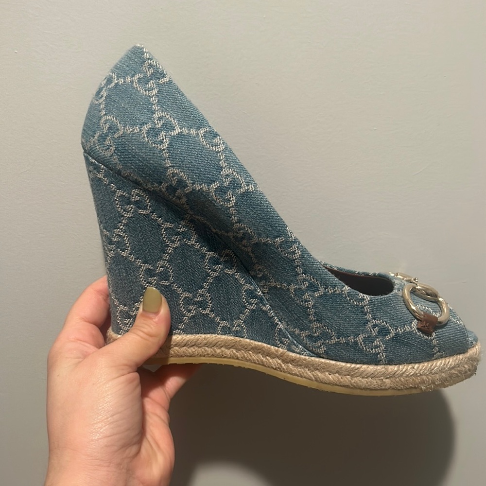 Gucci wedges